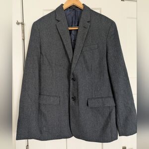 Banana Republic Charcoal Gray Two-Button Sport Coat